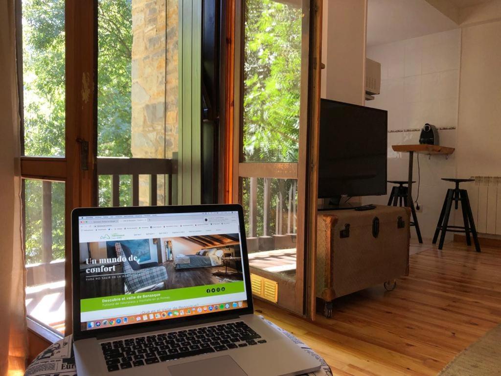 Apartament Bpirineos-La Casita Del Rebeco Benasque Zewnętrze zdjęcie